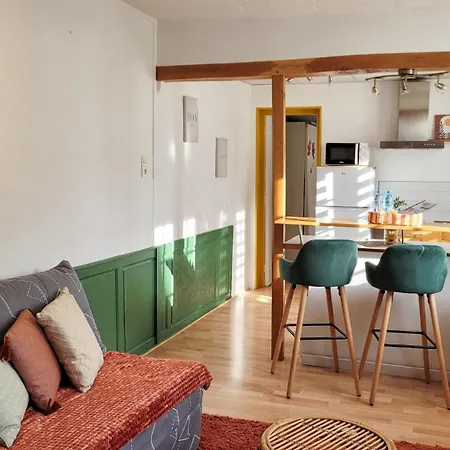 Echappee Urbaine Rouennaise - T2 Calme Et Lumineux A 10 Min De La Gare - Wifi Fibre 700 Mb Apartament *