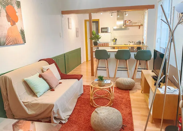 Echappee Urbaine Rouennaise - Hypercentre - Gare Rive Gauche Apartment