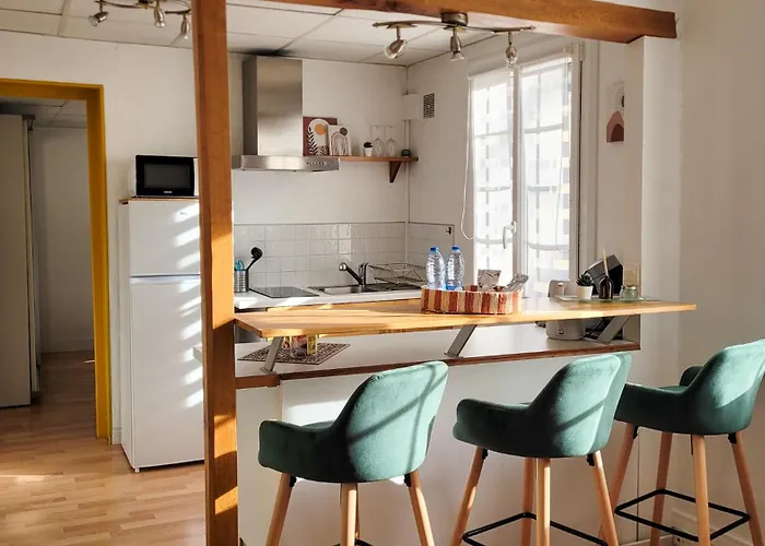 Echappee Urbaine Rouennaise - Hypercentre - Gare Rive Gauche Apartment