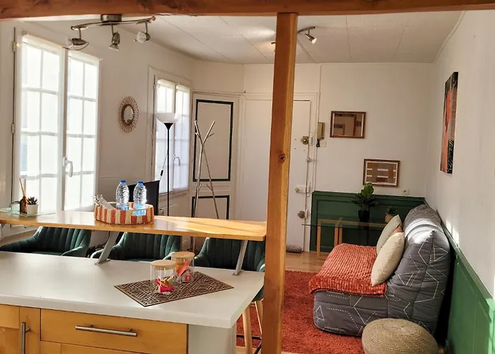 Echappee Urbaine Rouennaise - Hypercentre - Gare Rive Gauche Apartment *